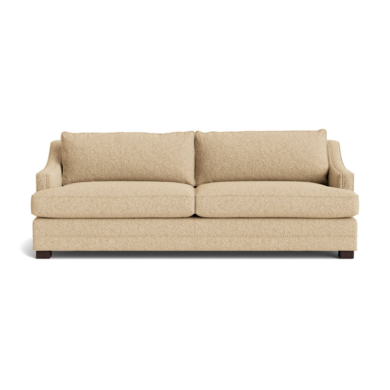Keaton Slope No Nail 84 Sofa, Berber - Dune, Java