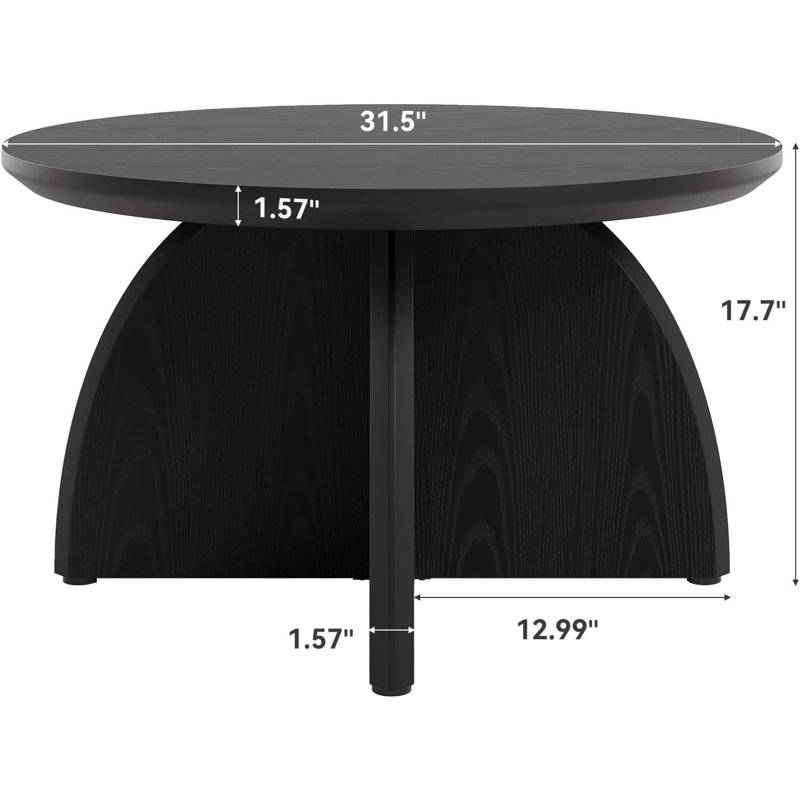 Pedestal Coffee Table