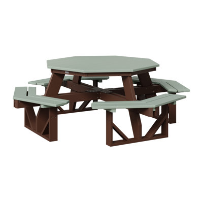 Berlin Gardens Ada Octagon Picnic Table