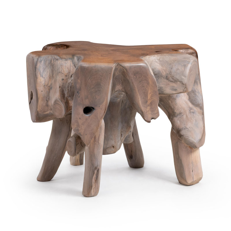 Cypress Solid Wood End Table