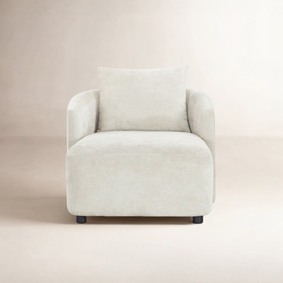 Chenille Chaise Lounge