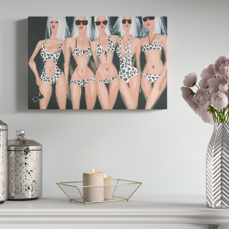 « hey it, », reproduction de peinture à l’acrylique sur toile tendue, H 12 po x l 18 po