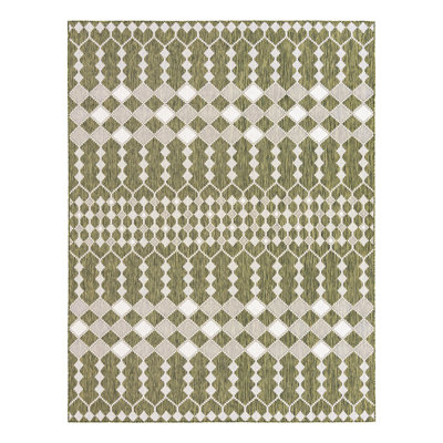 Tapis d'extérieur Green_Unique Loom Traliccio