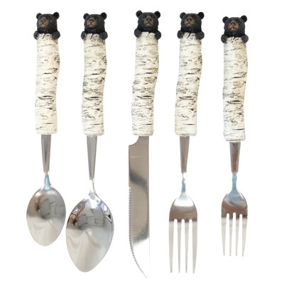 Loon Peak® Chereese Stainless Steel Flatware Set