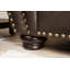 Fauteuil club en cuir fleur 44 po Finlea