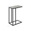 Table de bout en stratifié gris - pièce décorative moderne Snack avec surface Living Essential