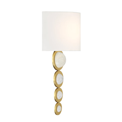 Marseille 1-Light Wall Sconce in Brass