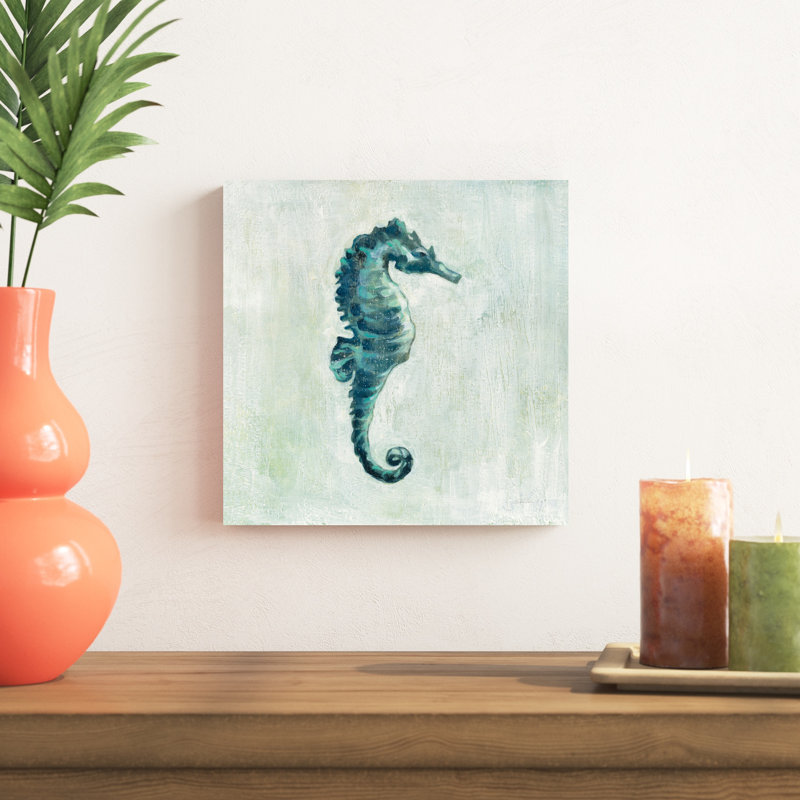 " Indigo Sea Life I ", 12" H x 12" W