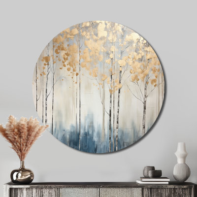 Cronk - Landscapes Round Metal Wall Art