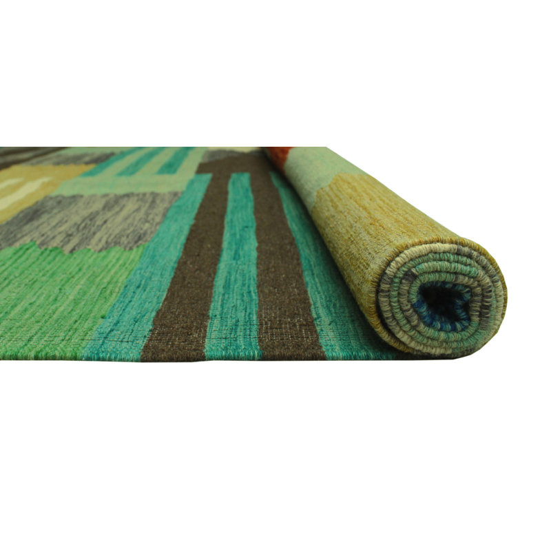 Ames Wool Patchwork Indoor Rug