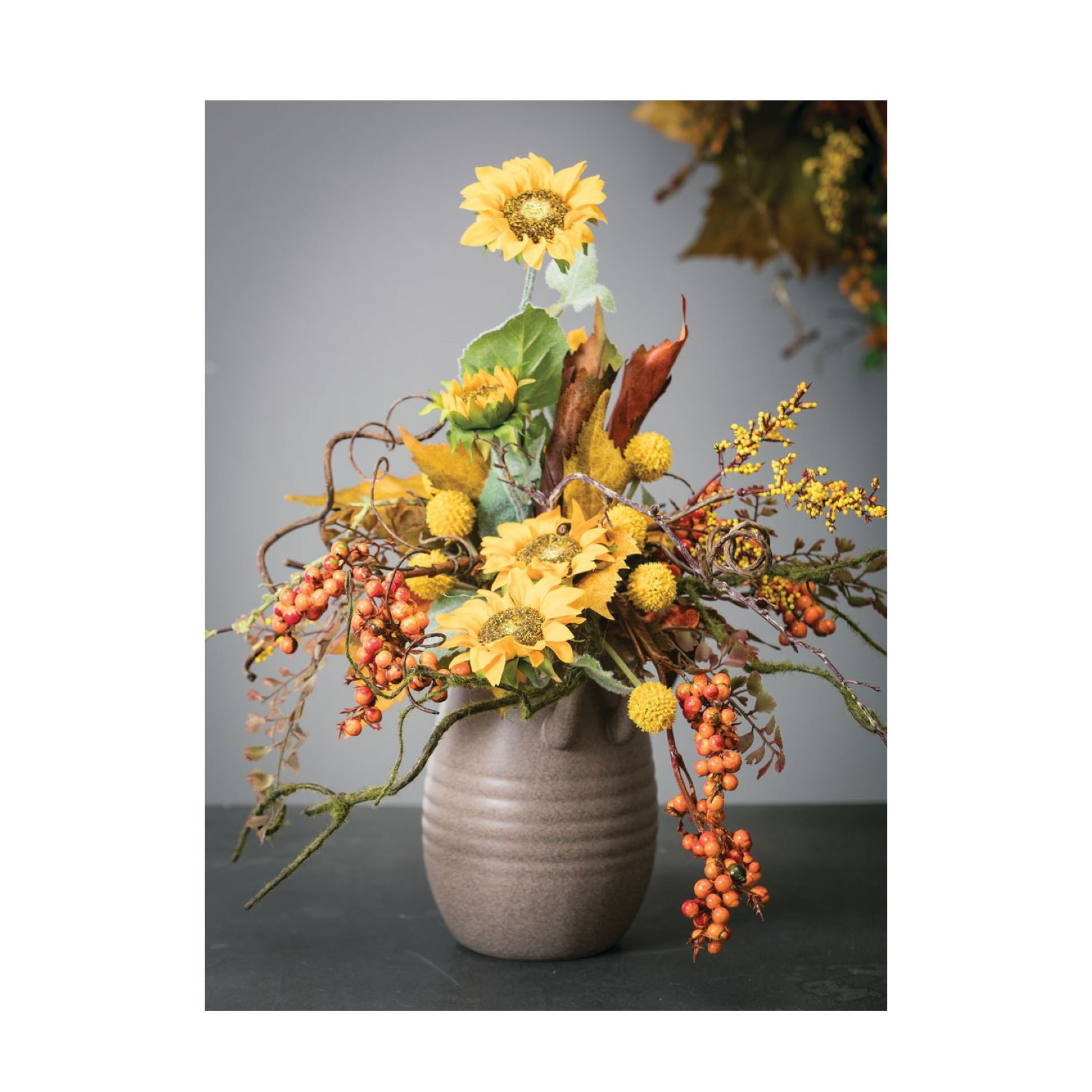 Billy Button Stem, Yellow