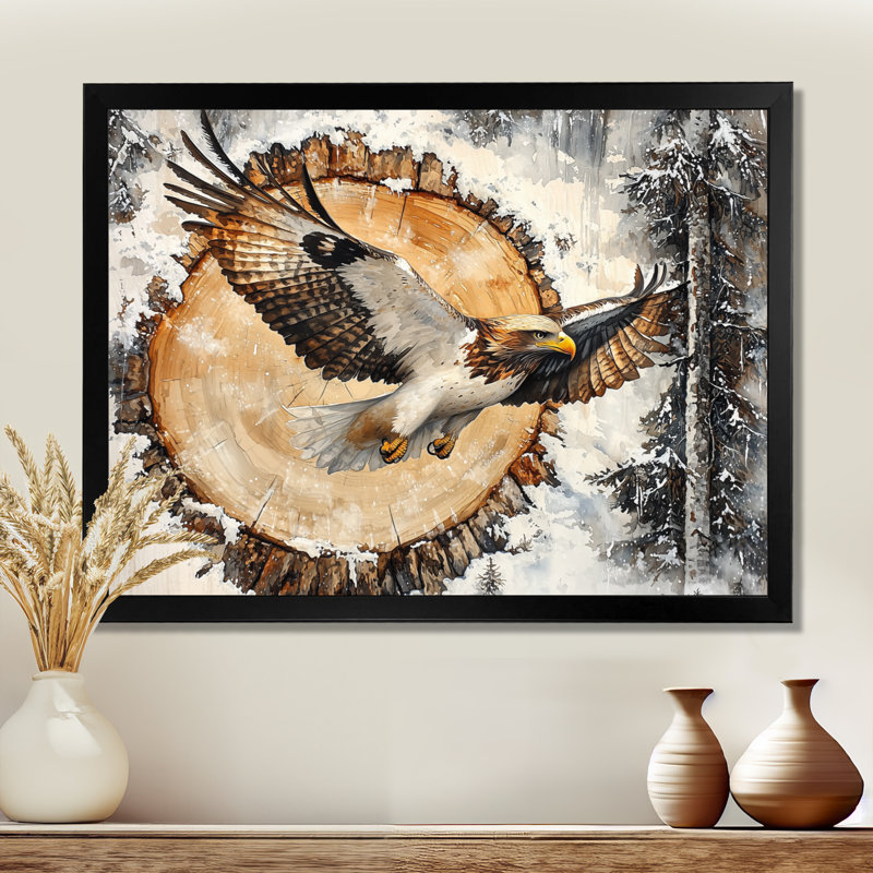 Gotlesman - Animals Wall Art, Reproduction encadrée d'une seule photo, Black, 12" H x 20" W