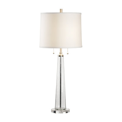 Chelsea House Bubble Glass Column 36" Table Lamp