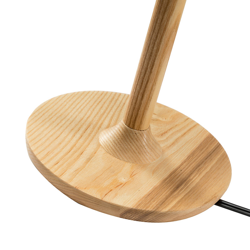 Wood Table Lamp