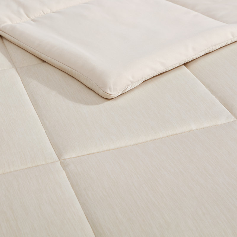 Édredon en duvet synthétique 1 pièce Swift Home, Twin/Twin XL, Beige