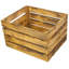4 Pair Stackable Solid Wood Shoe Rack