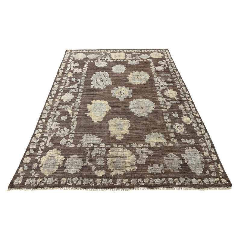 Tapis brun foncé Pursley