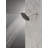 PivotPro Rain Showerhead, Single Setting 7 Inch Round Shower Head SpotShield Brushed Nickel-116423715