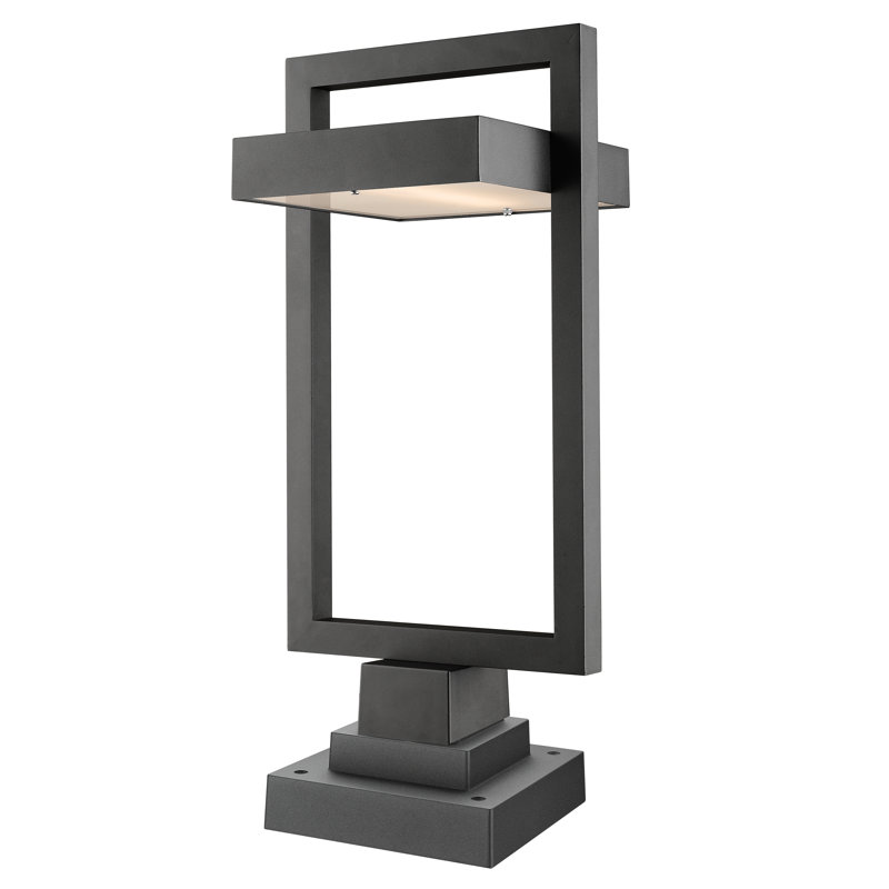 Luminaire d'extérieur à DEL 1 lumière DEL Giddens, Noir