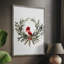 «Christmas Holiday Art CMLVII», reproduction d'art encadrée - bois massif XMA171737-1352676243