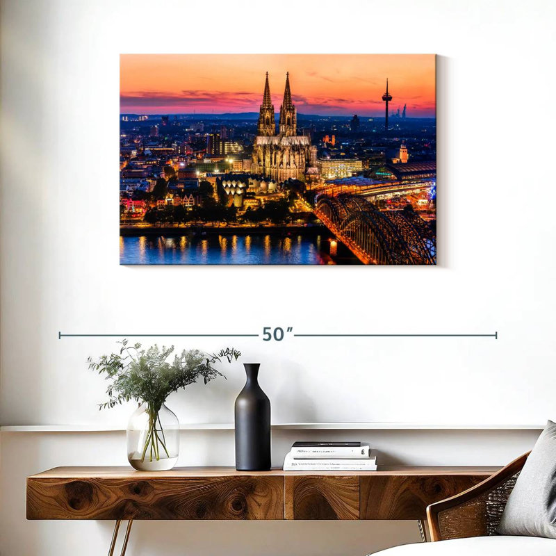 Lumières des Nogales de Cologne, H 24 po x l 36 po