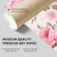 Impression florale rose, rêve floral, IV-979304005