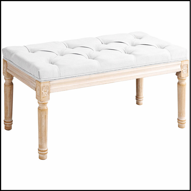 Banc de chambre rembourré 32 po