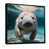 Black Floater Framed