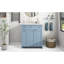 Meuble-lavabo simple 30 po avec plateau Ramil