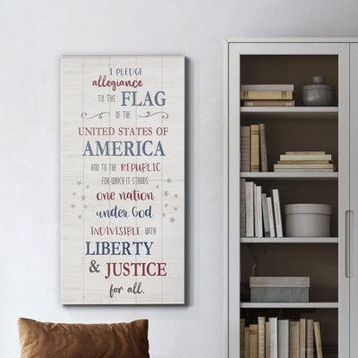 " Pledge Of Allegiance "