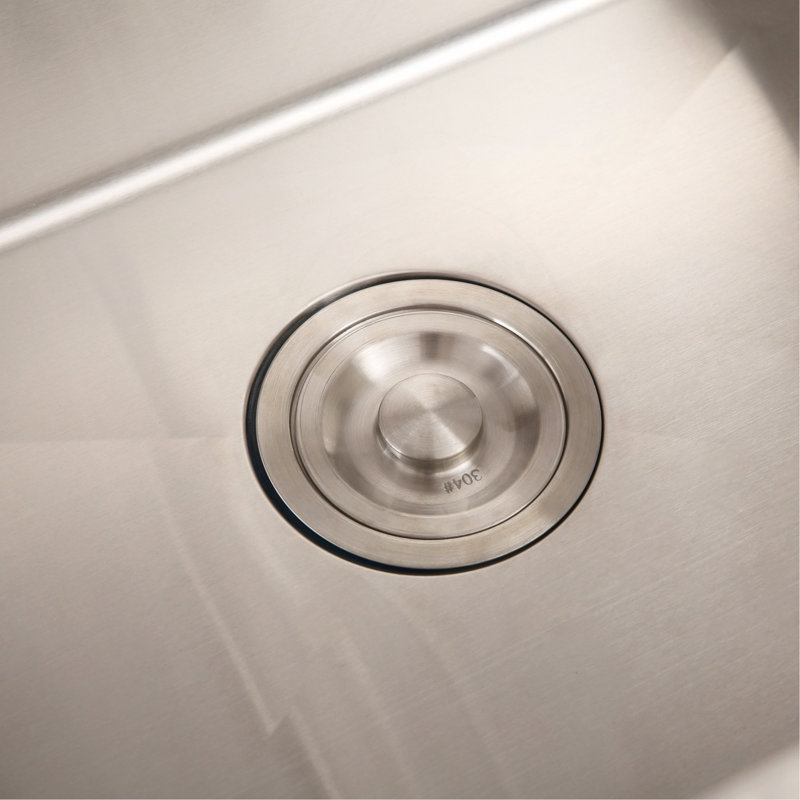 24In Stainless Steel Washing Sink W/ Faucet Hoses And Drain Head Only(Update)