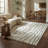 Rug Branch Alinda Collections Abstract Cream Indoor Area Rug-604923465