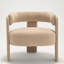 Fauteuil d'appoint en velours pour le salon-670499363