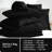 7-Piece Comforter Set, Microfiber, All Season Bed in a Bag – Black, King-88294588-88294586