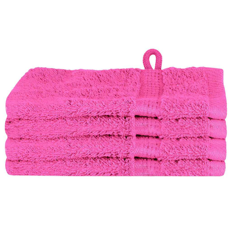 Washcloths Cotton, Pink