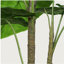 30 po Alocasia artificielle avec pot blanc (ensemble de 2), plante artificielle tropicale réaliste pour la décoration intérieure, le salon, la chambre à coucher et le bureau
