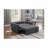 Linen Convertible Sleeper Loveseat with Side Pocket