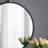 Wall Mirror with Black Frame
