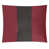 Rouge brique / noir / rouge brique