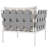 Harmony Outdoor Patio Aluminum Armchair-1038288397