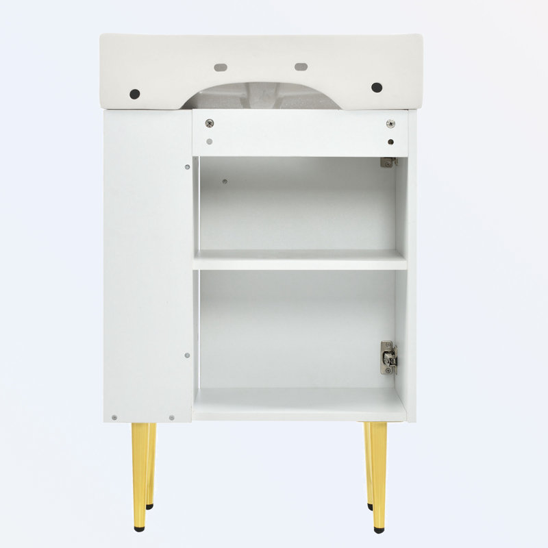 Chandace 21.6'' Single Bathroom Vanity with Top