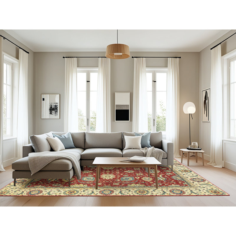 Abstract Indoor Rug, Rectangle 8' x 10'
