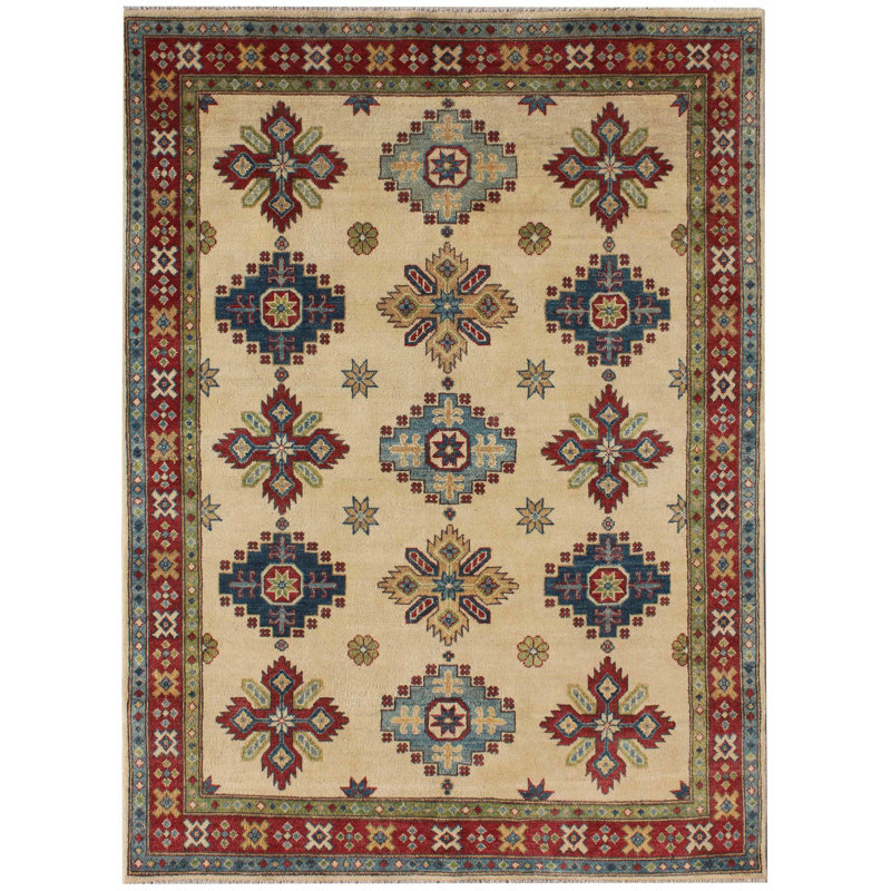 Almerindo Oriental Hand Woven 151cm X 199cm Area Rug