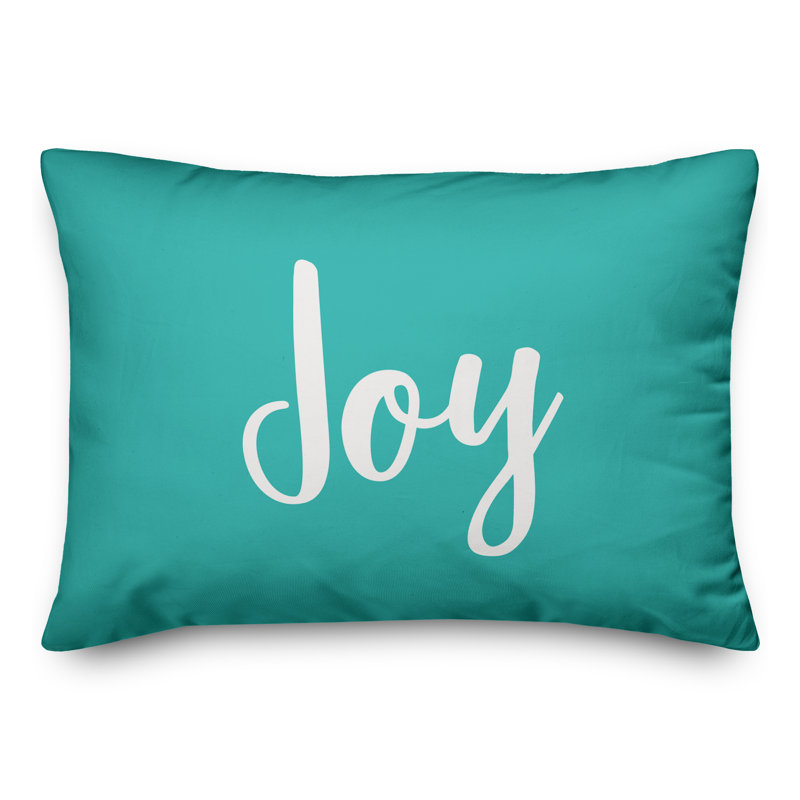 Coussin Joy, Bleu sarcelle