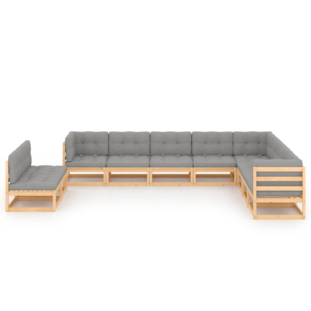 Gartensofa Hugibert mit Kissen