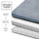 Aighan 3 Piece Ultra Soft and Absorbent Memory Foam Bath Rug Set with Non-Slip Backing