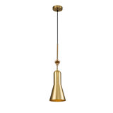 Etoile Small Aged Brass Pendant