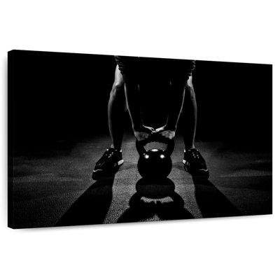 Kettlebell workout silhouette Sireci