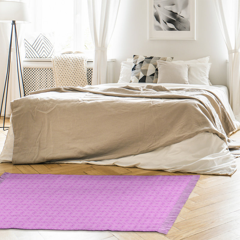 Tapis décoratif violet napperon, Oui