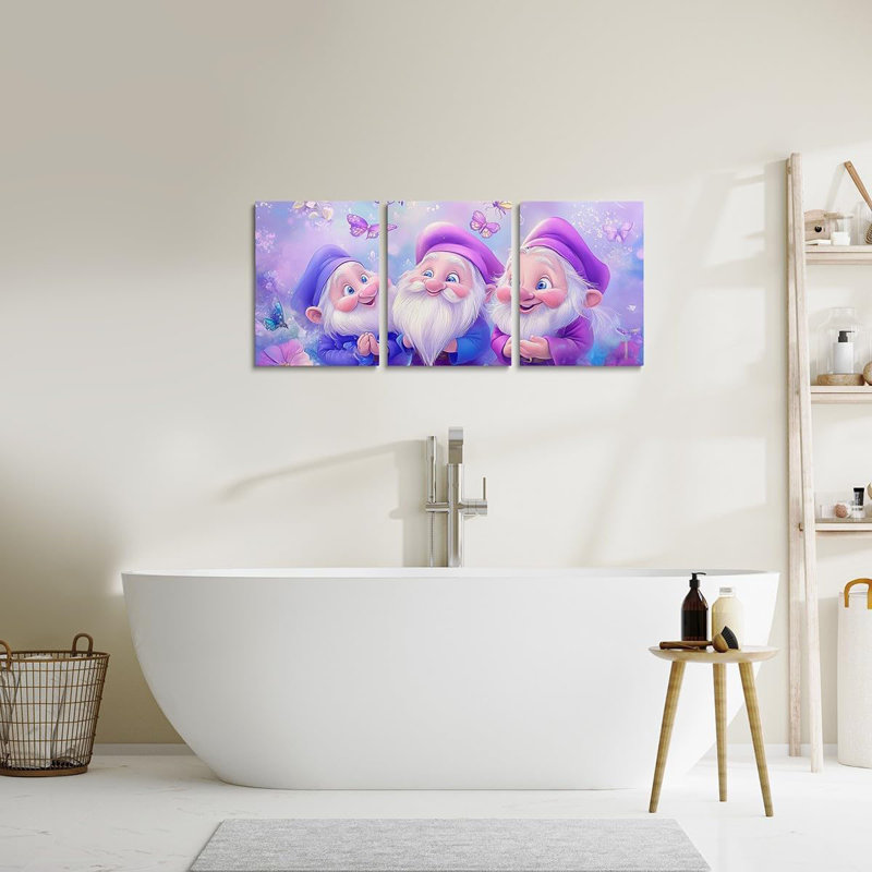 3 Piece Wrapped Canvas Print
